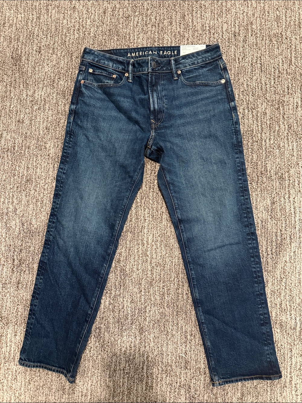 American Eagle Outfitters Men's Indigo Straight Jeans